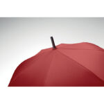 Windproof Regenschirm 23" Rot, Detailaufnahme des Materials