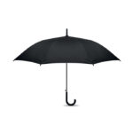 Windproof Regenschirm 23" Schwarz als Werbeartikel mit Logodruck