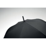Windproof Regenschirm 23" Schwarz, Detailaufnahme des Materials