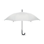 Windproof Regenschirm 23" Weiß als Werbeartikel mit Logodruck