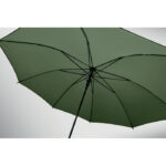 Windproof Regenschirm 23" Gruen, Seitenansicht