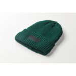 3M-Beanie mit Bündchen Gruen, Detailaufnahme des Materials