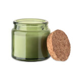 Kerze aus Pflanzenwachs 70 g – Seitenansicht