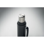 Doppelwandige Flasche 1L Schwarz, Detailaufnahme des Materials