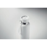 Doppelwandige Flasche 500ml Weiß, Detailaufnahme des Materials