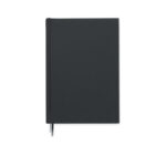 DIN A5 Notizbuch rec. Material – Vorderansicht