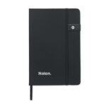 DIN A5 Notizbuch inkl. USB mit markiertem Druckbereich für Ihr Logo