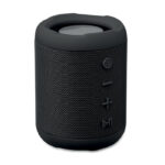 5.0 Wireless Lautsprecher Schwarz als Werbeartikel mit Logodruck