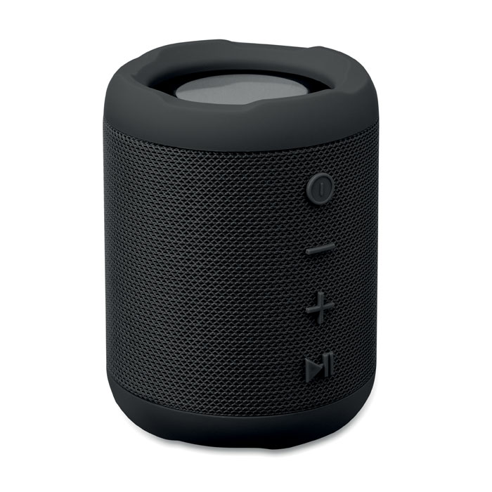 5.0 Wireless Lautsprecher Schwarz 5.0 Wireless Lautsprecher Schwarz als Werbeartikel mit Logodruck