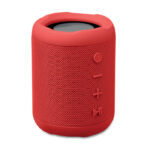 5.0 Wireless Lautsprecher Rot als Werbeartikel mit Logodruck