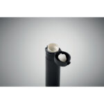 Doppelwandige Flasche 300 ml Schwarz, Detailaufnahme des Materials