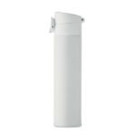 Doppelwandige Flasche 300 ml Weiß, Rückansicht