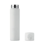 Doppelwandige Flasche 300 ml Weiß, geöffnet dargestellt