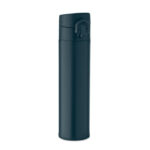 Doppelwandige Flasche 300 ml Blau als Werbeartikel mit Logodruck