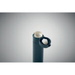 Doppelwandige Flasche 300 ml Blau, Detailaufnahme des Materials