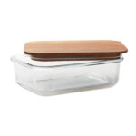 Lunchbox Glas 800ml – Vorderansicht