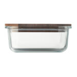 Lunchbox Glas 800ml – Seitenansicht