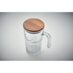 Glasbecher 450ml, Detailaufnahme des Materials