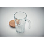 Glasbecher 450ml von oben