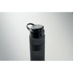 Trinkflasche RPET 700ml Schwarz, Detailaufnahme des Materials