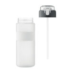 Trinkflasche RPET 700ml Weiß, geöffnet dargestellt