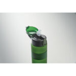 Trinkflasche RPET 700ml Gruen, Detailaufnahme des Materials