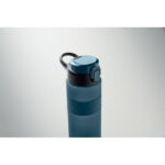 Trinkflasche RPET 700ml Blau, Detailaufnahme des Materials