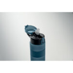 Trinkflasche RPET 700ml Blau von oben