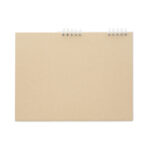 Tischkalender mit Memoblock – Seitenansicht