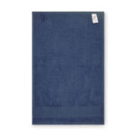 Gästehandtuch Baumwolle Blau, Seitenansicht