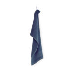 Gästehandtuch Baumwolle Blau von oben