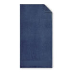 Handtuch Baumwolle Blau, Rückansicht