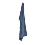 Handtuch Baumwolle Blau von oben