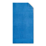 Handtuch Baumwolle Blau, Rückansicht