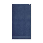 Badetuch Baumwolle Blau, Seitenansicht