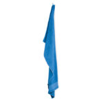 Badetuch Baumwolle Blau von oben