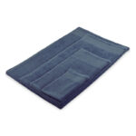 Badetuch aus Baumwolle Blau, Detailaufnahme des Materials