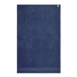 Badetuch aus Baumwolle Blau, Seitenansicht