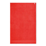 Badetuch aus Baumwolle Rot, Seitenansicht
