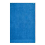 Badetuch aus Baumwolle Blau, Seitenansicht
