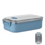 Lunchbox PP 750ml Blau als Werbeartikel mit Logodruck