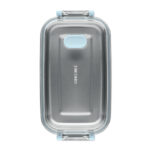 Lunchbox PP 750ml Blau, Detailaufnahme des Materials