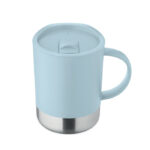 PP Becher 300ml Blau, Rückansicht