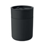 PP-Becher 330ml Schwarz als Werbeartikel mit Logodruck