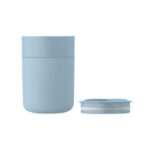 PP-Becher 330ml Blau, Seitenansicht