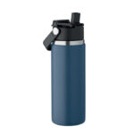 Isolierflasche 500 ml Blau als Werbeartikel mit Logodruck