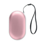 Elektrischer Handwärmer Rosa von oben