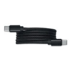 Magnetisches Kabel RPET – Seitenansicht