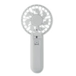 Klappbarer Ventilator Weiß, Rückansicht