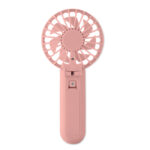Klappbarer Ventilator Rosa, Rückansicht